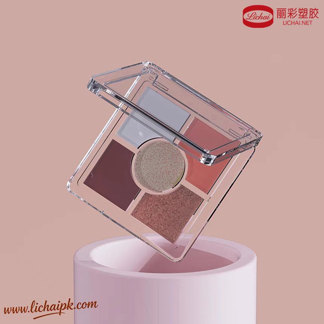 Liten tom ögonskuggspalett